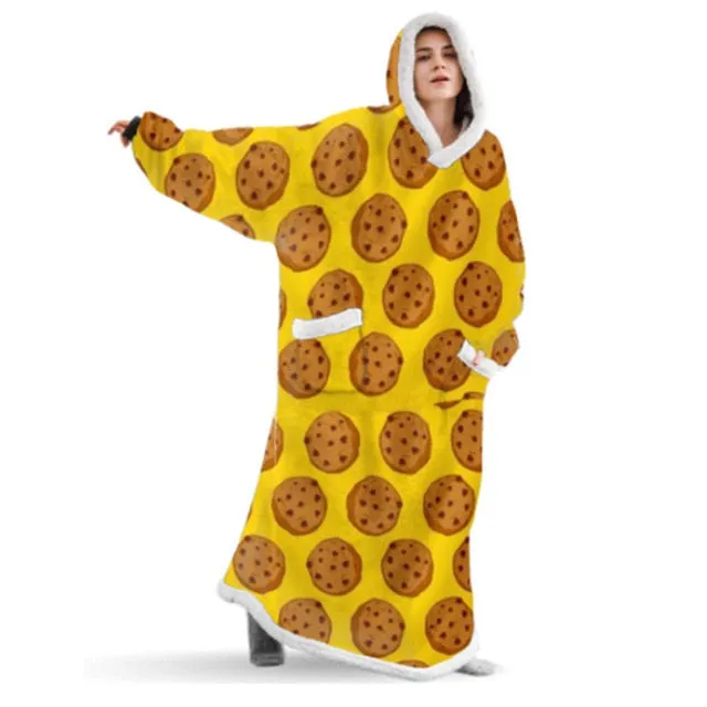 Blanket Sweatshirt Hoodie Full Size