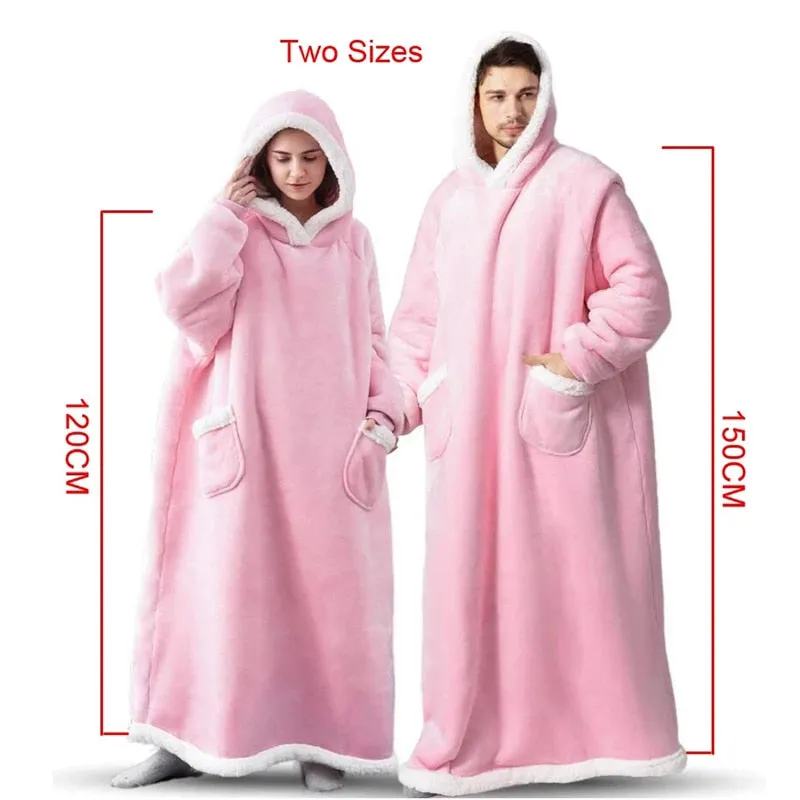 Blanket Sweatshirt Hoodie Full Size