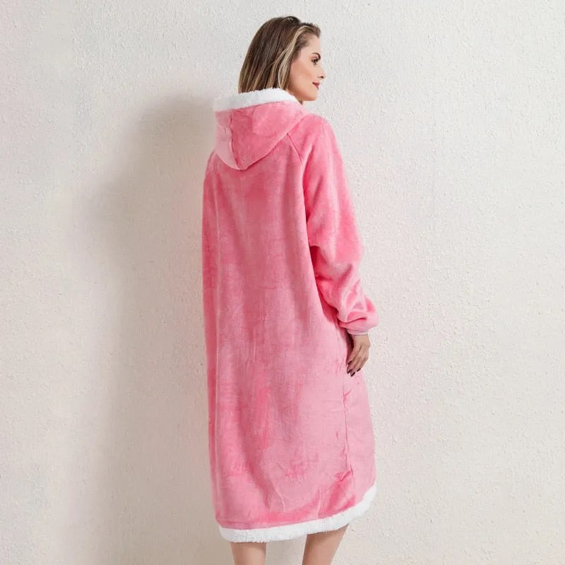 Blanket Sweatshirt Hoodie Full Size